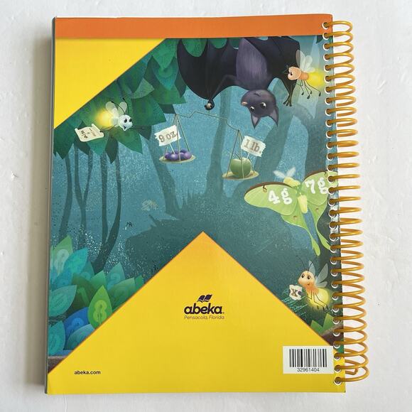 Abeka Arithmetic 3 Worktext Teacher Key 6th Edition Homeschool Curriculum - Picture 3 of 3